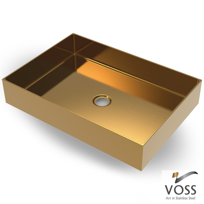 ΝΙΠΤΗΡΑΣ ALDO 55x38 VOSS INOX PVD BRUSHED GOLD